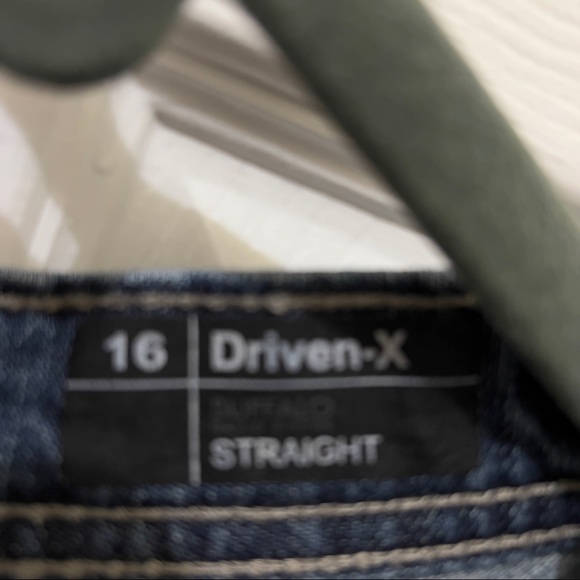 BUFFALO DAVID BITTON DRIVEN STRAIGHT JEANS Sz 16 - Picture 4 of 5